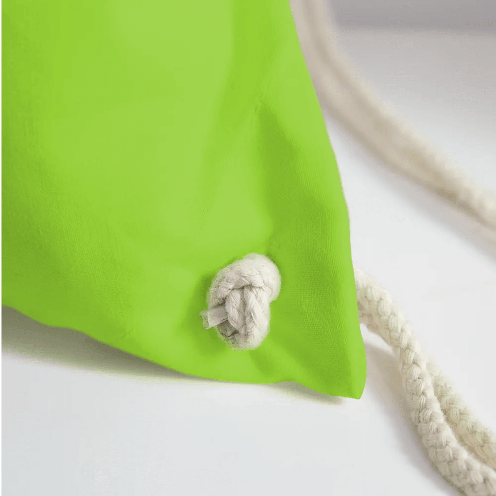 happy-prints.eu - Personalisierter Turnbeutel mit Hund, Herz und Herschschlaglinie - Text, Bild, Motiv und Farbe individualisierbar