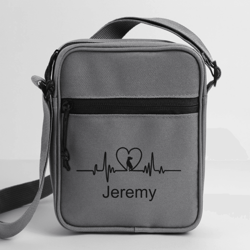 happy-prints.eu - Personalisierte Crossbody Bag / Hüfttasche zum Umhängen für Männer und Frauen - Motiv und Text easy änderbar