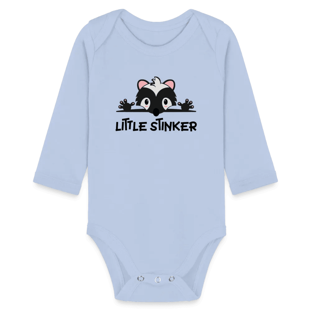 happy-prints.eu - Personalisierter Unisex Baby Bio-Langarm-Body mit Aufdruck - 100% Bio Baumwolle - bis Größe 80 bzw. 12 Monate - Strampler Body mit Tier - in vielen Farben und Größen - Bild, Motiv und Text sind individualisierbar