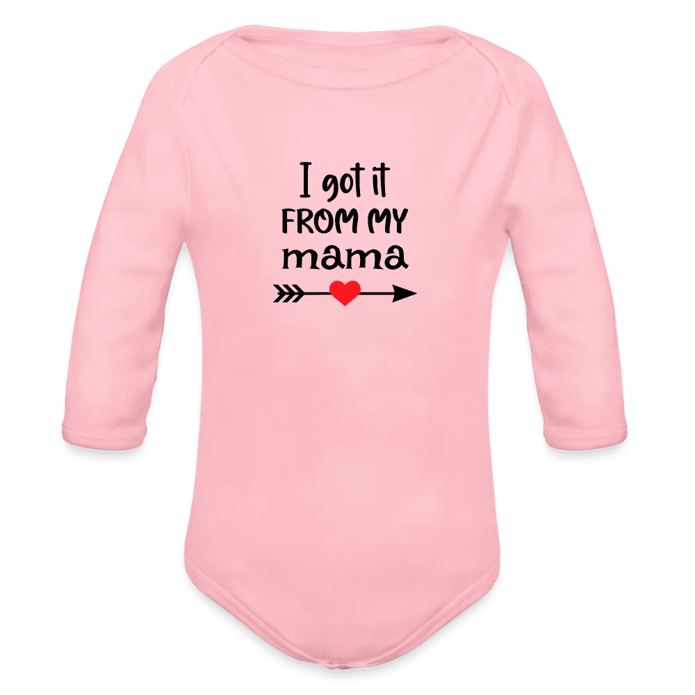 happy-prints.eu - Personalisierter Unisex Baby Bio-Langarm-Body mit Spruch - 100% Bio Baumwolle - bis Größe 80 bzw. 12 Monate - in vielen Farben und Größen - Bild, Motiv und Text sind individualisierbar