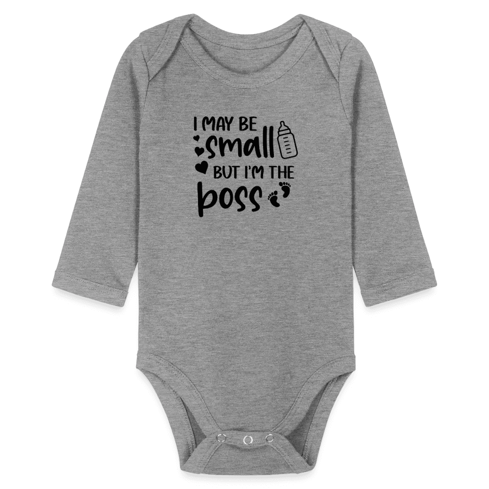 happy-prints.eu - Personalisierter Unisex Baby Bio-Langarm-Body - 100% Bio Baumwolle - bis Größe 80 bzw. 12 Monate - in vielen Farben und Größen - Bild, Motiv und Text sind individualisierbar