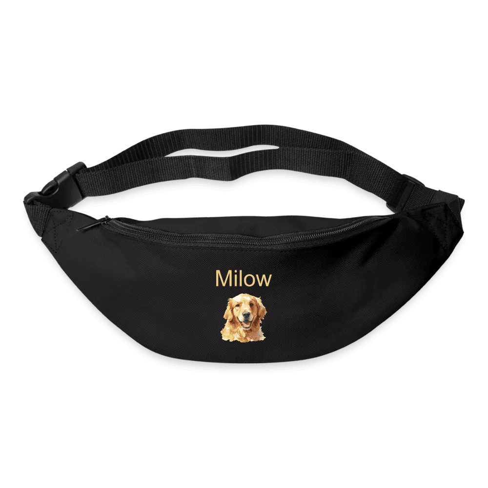 happy-prints.eu - Personalisierte Gürteltasche für Hunde - Leckerli Tasche - in verschiedenen Farben - Bild, Motiv und Text änderbar