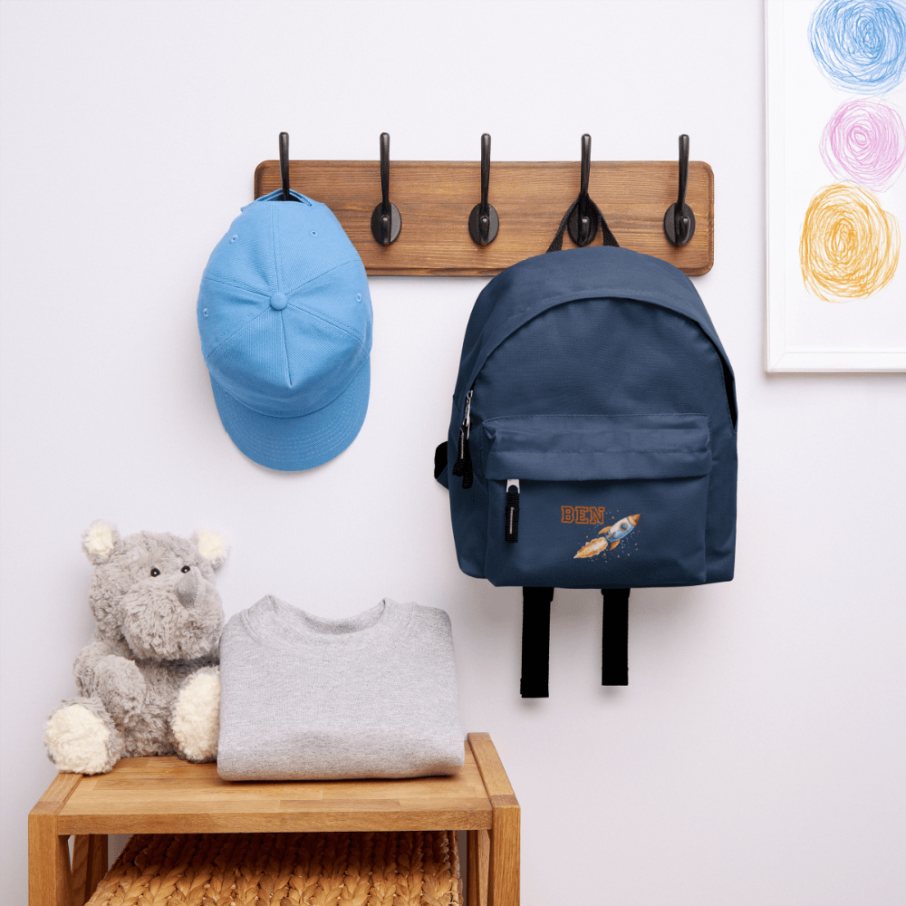 happy-prints.eu - Peronsalisierter Kinder Rucksack - Text und Motiv easy anpassbar