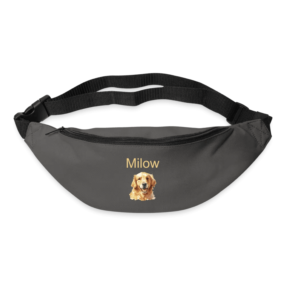 happy-prints.eu - Personalisierte Gürteltasche für Hunde - Leckerli Tasche - in verschiedenen Farben - Bild, Motiv und Text änderbar