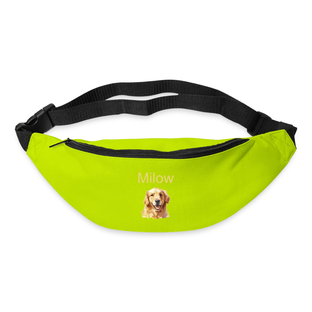 happy-prints.eu - Personalisierte Gürteltasche für Hunde - Leckerli Tasche - in verschiedenen Farben - Bild, Motiv und Text änderbar