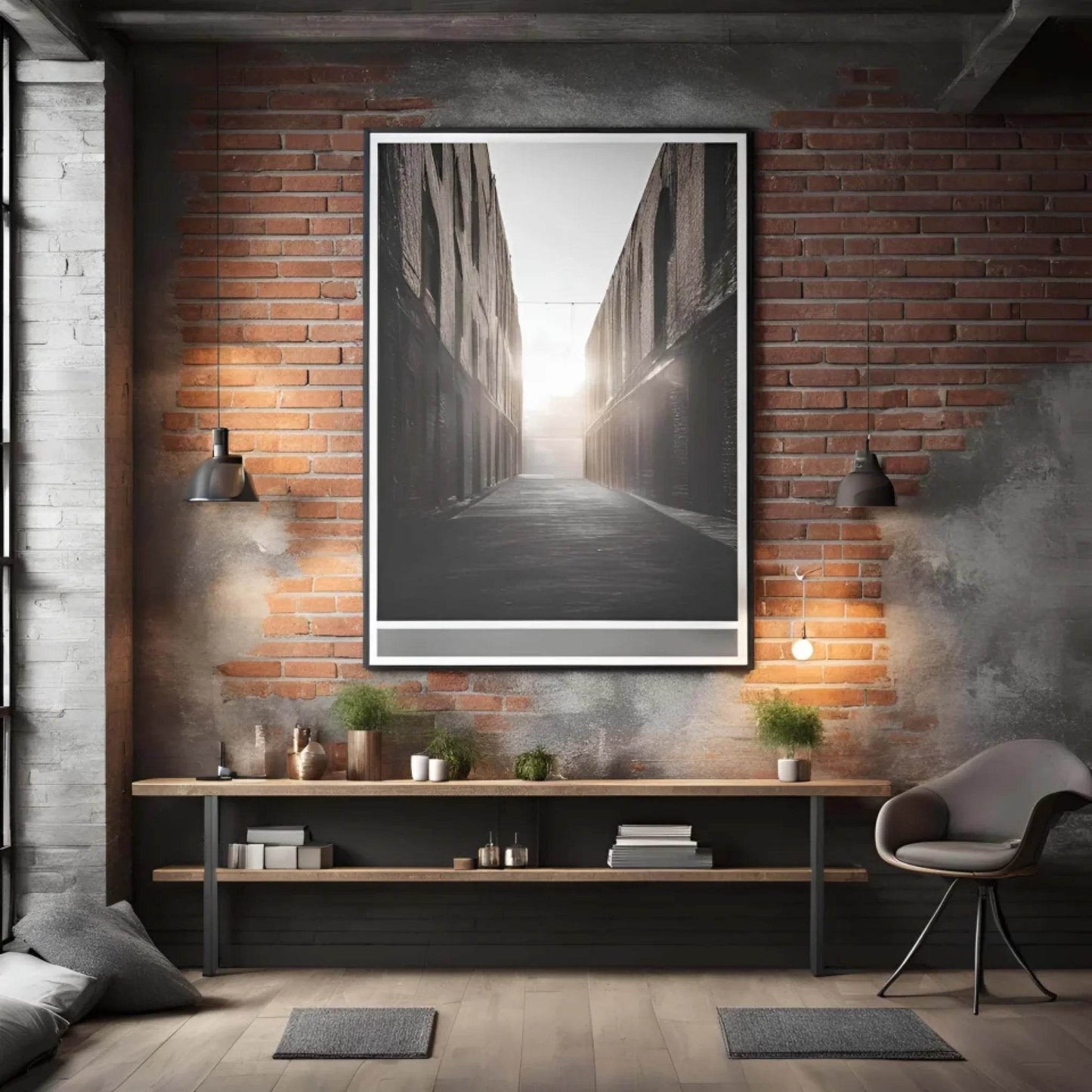 happy-prints.eu - Personalisierte Sternenkarte mit Name, Datum und Ort mit Sonnenstreifen - verschiedene Größen - als Poster oder mit Rahmen