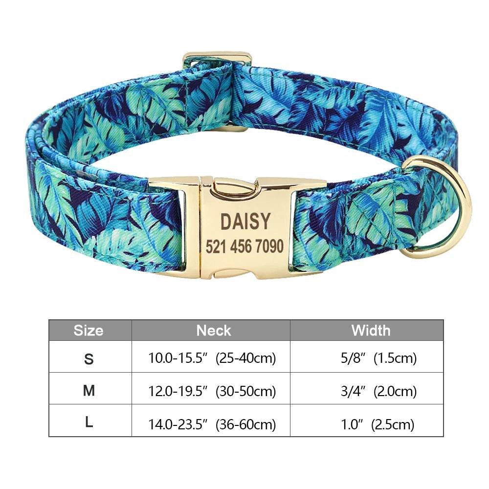happy-prints.eu - Personalisiertes Hundehalsband für Deinen Hund, das Sicherheit und Stil vereint