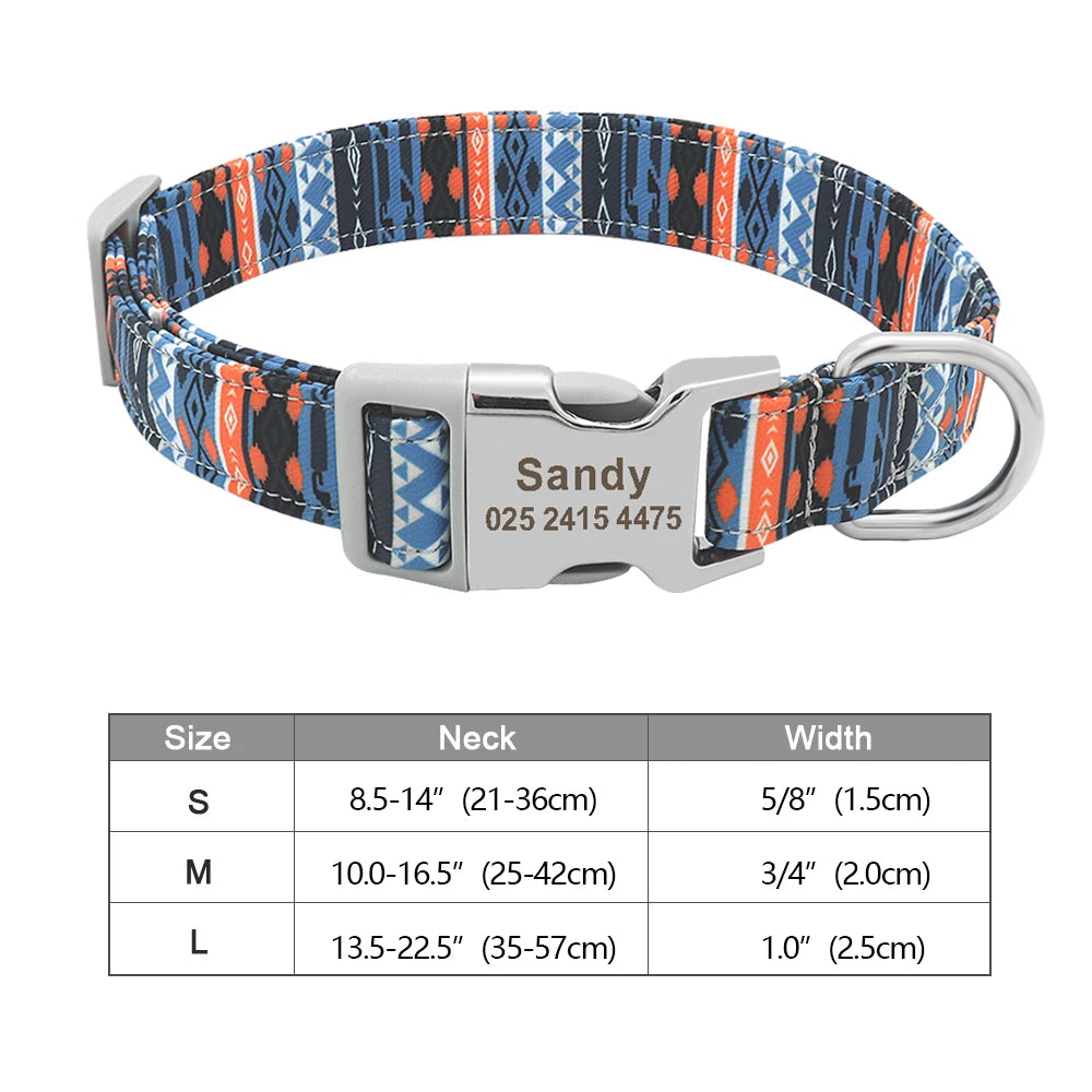 Personalisiertes Hundehalsband für Deinen Hund, das Sicherheit und Stil vereint -