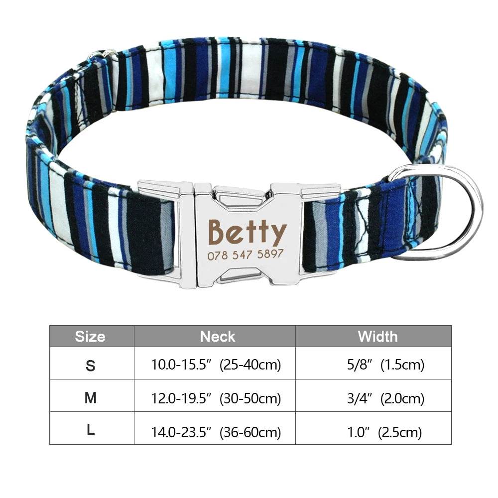 happy-prints.eu - Personalisiertes Hundehalsband für Deinen Hund, das Sicherheit und Stil vereint