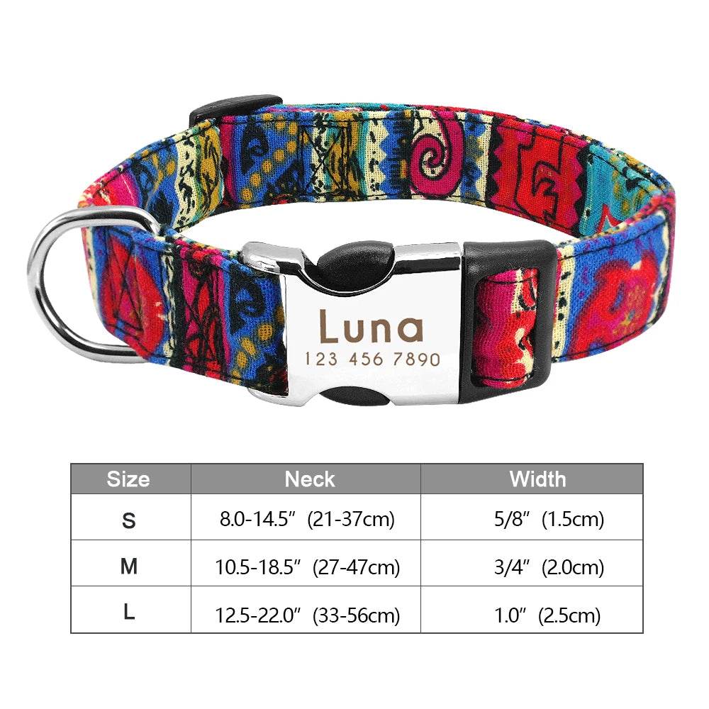 happy-prints.eu - Personalisiertes Hundehalsband für Deinen Hund, das Sicherheit und Stil vereint
