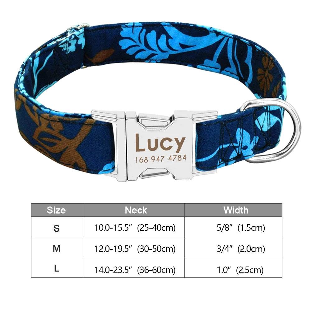 happy-prints.eu - Personalisiertes Hundehalsband für Deinen Hund, das Sicherheit und Stil vereint