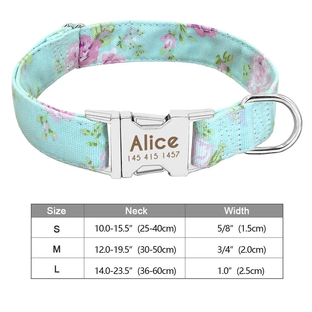 happy-prints.eu - Personalisiertes Hundehalsband für Deinen Hund, das Sicherheit und Stil vereint