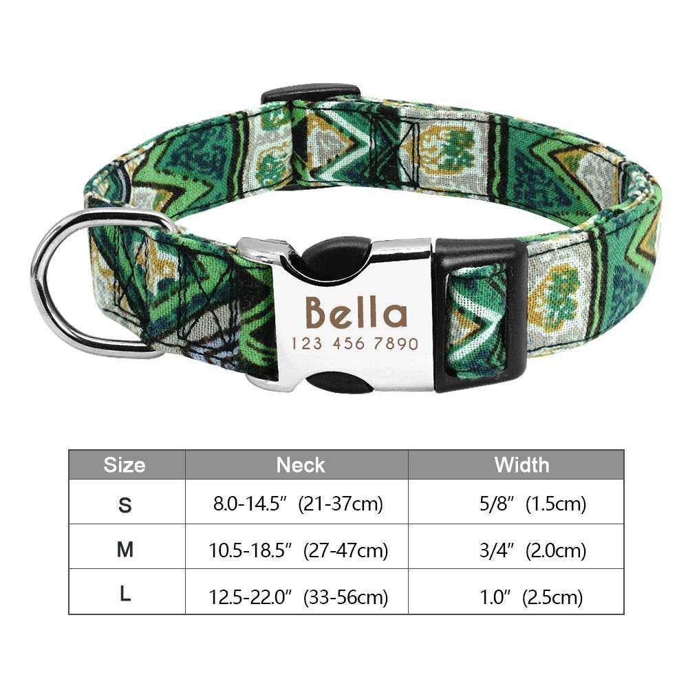 happy-prints.eu - Personalisiertes Hundehalsband für Deinen Hund, das Sicherheit und Stil vereint