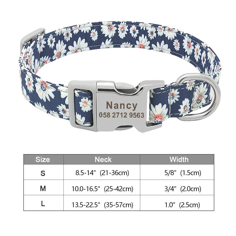happy-prints.eu - Personalisiertes Hundehalsband für Deinen Hund, das Sicherheit und Stil vereint