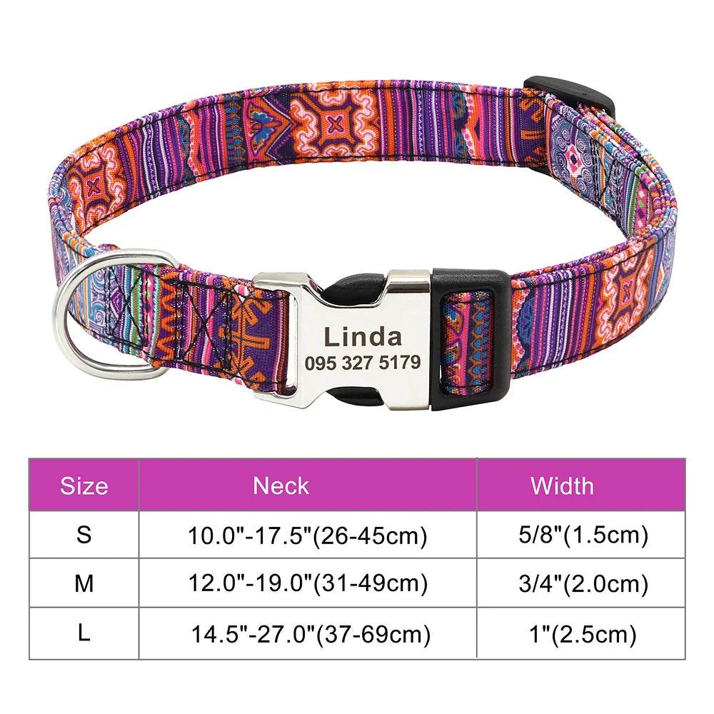 happy-prints.eu - Personalisiertes Hundehalsband für Deinen Hund, das Sicherheit und Stil vereint