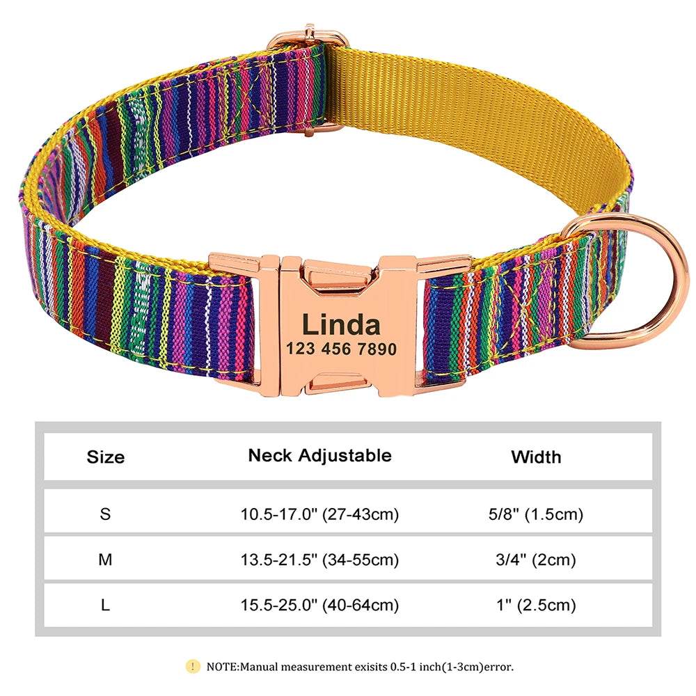 happy-prints.eu - Personalisiertes Hundehalsband für Deinen Hund, das Sicherheit und Stil vereint
