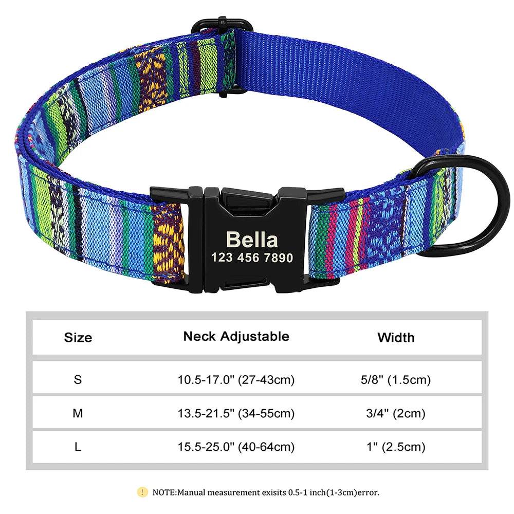 happy-prints.eu - Personalisiertes Hundehalsband für Deinen Hund, das Sicherheit und Stil vereint
