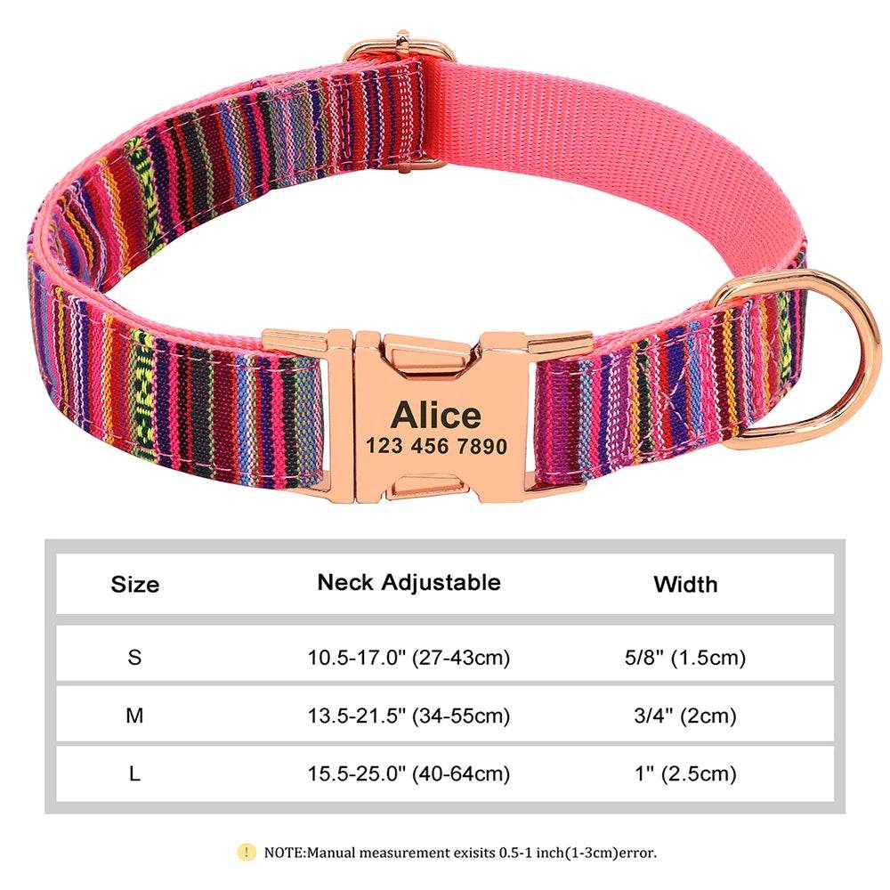happy-prints.eu - Personalisiertes Hundehalsband für Deinen Hund, das Sicherheit und Stil vereint