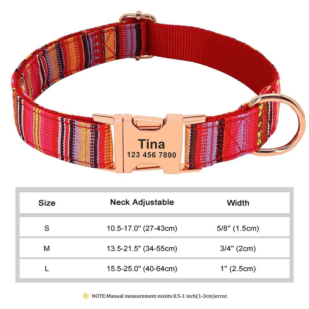 happy-prints.eu - Personalisiertes Hundehalsband für Deinen Hund, das Sicherheit und Stil vereint