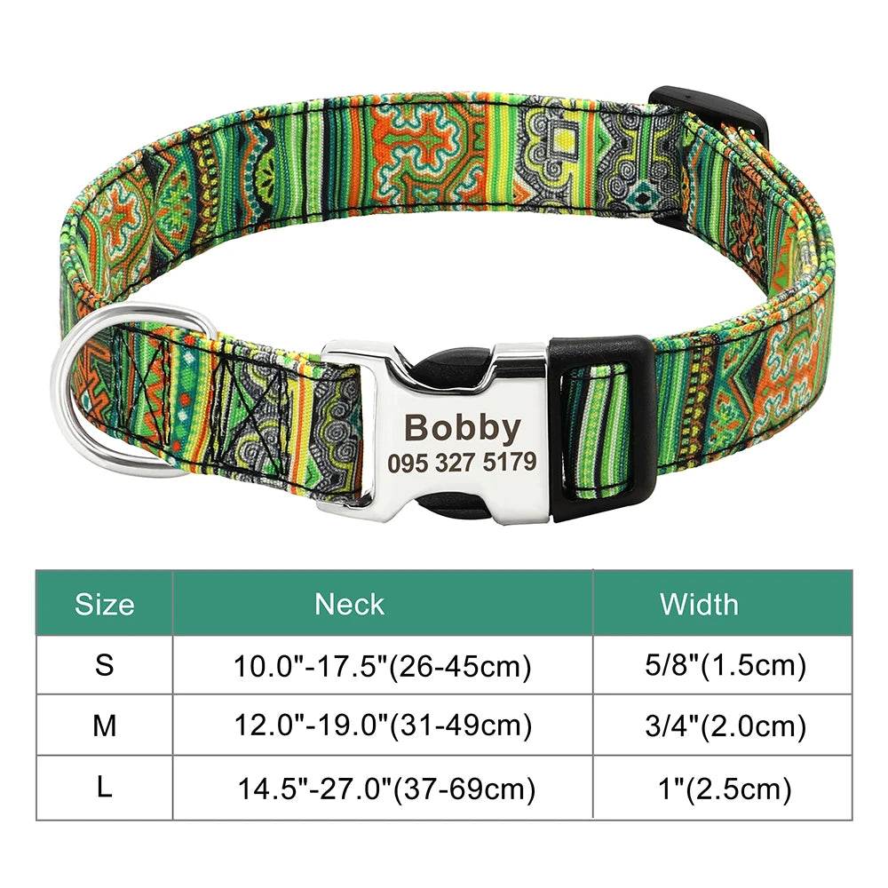 happy-prints.eu - Personalisiertes Hundehalsband für Deinen Hund, das Sicherheit und Stil vereint