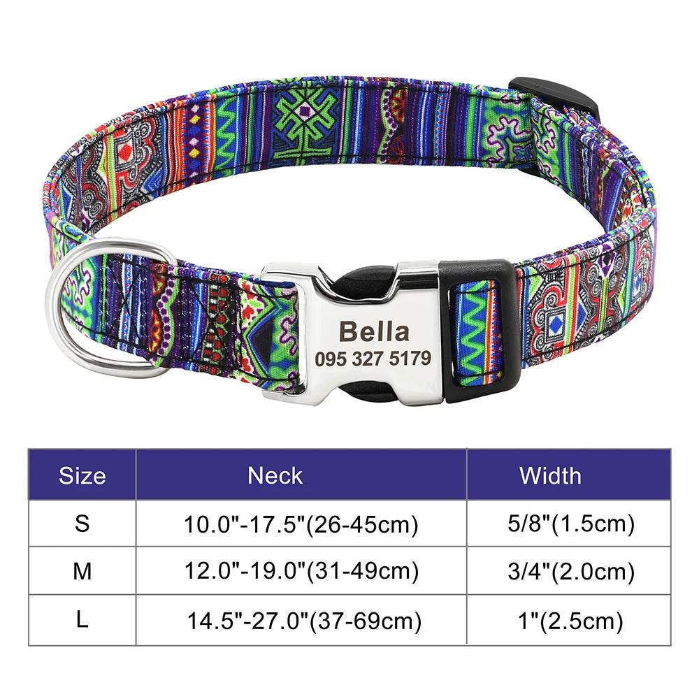 happy-prints.eu - Personalisiertes Hundehalsband für Deinen Hund, das Sicherheit und Stil vereint