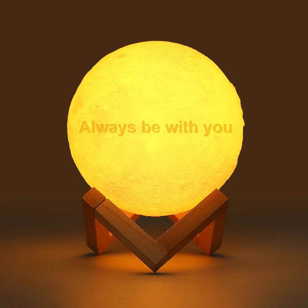 happy-prints.eu - Personalisierte Mondlampe – Dein magisches Geschenk für besondere Momente - in 5 Größen