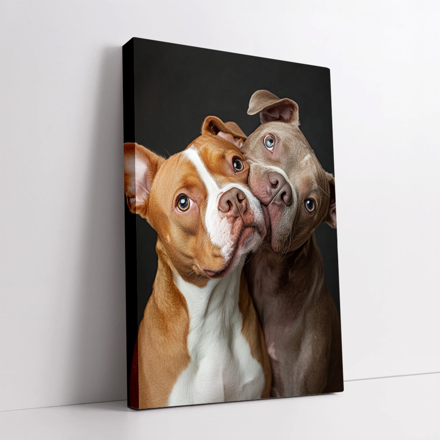 Personalisierter ungerahmter Leinwanddruck für Hunde und andere geliebte Haustiere – individuelles Haustierfoto für Hunde und Katzen - in verschiedenen Größen