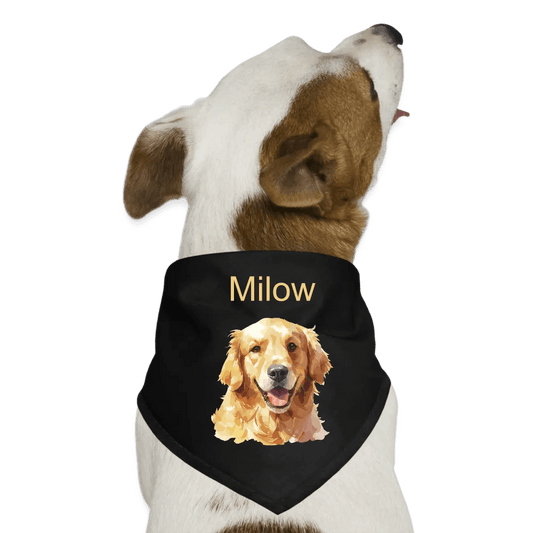 happy-prints.eu - Personalisiertes Hunde-Bandana in verschiedenen Farben - Bild, Motiv und Text individualisierbar