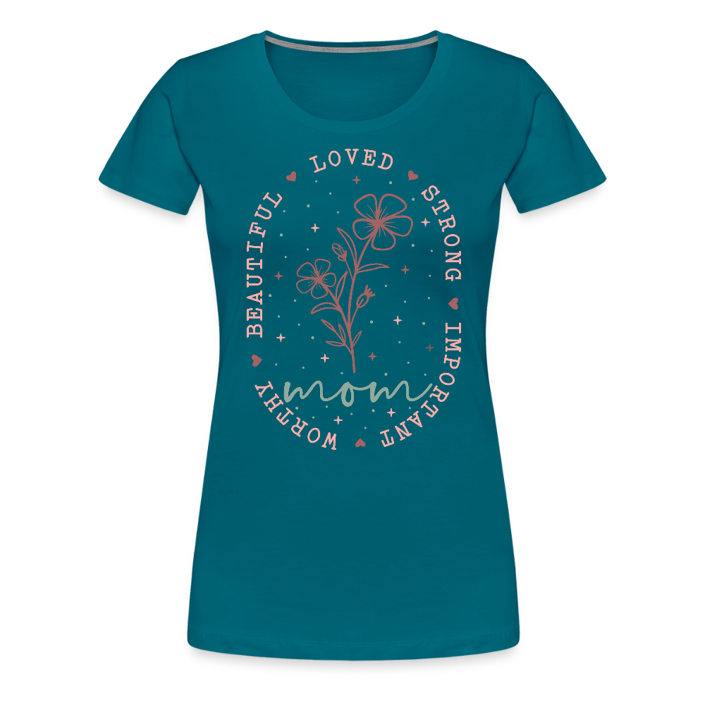 Frauen T-Shirts mit eigenem Design bedrucken - perfekt zum Muttertag - Divablau