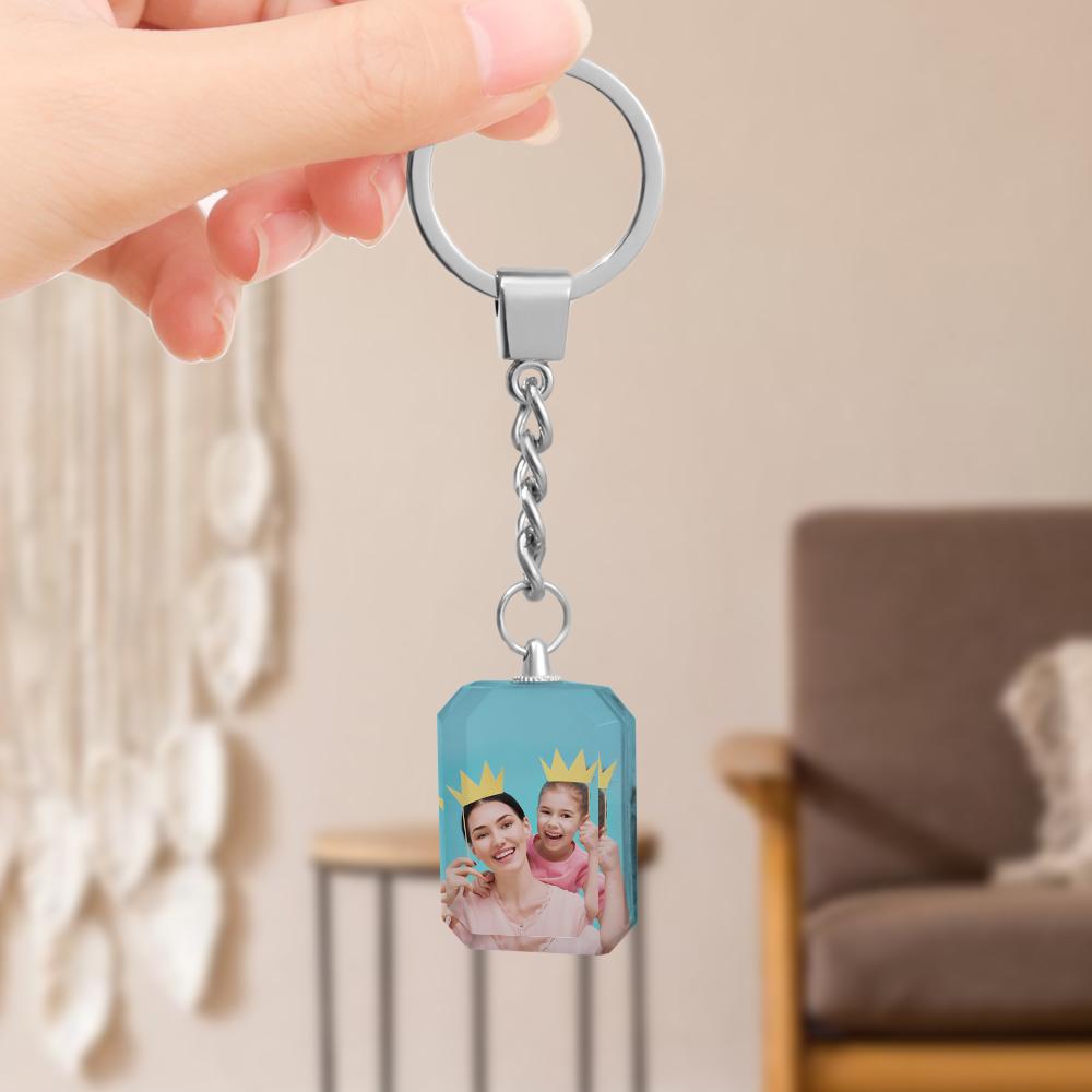 Personalisierter Schlüsselanhänger mit eigenem Foto -