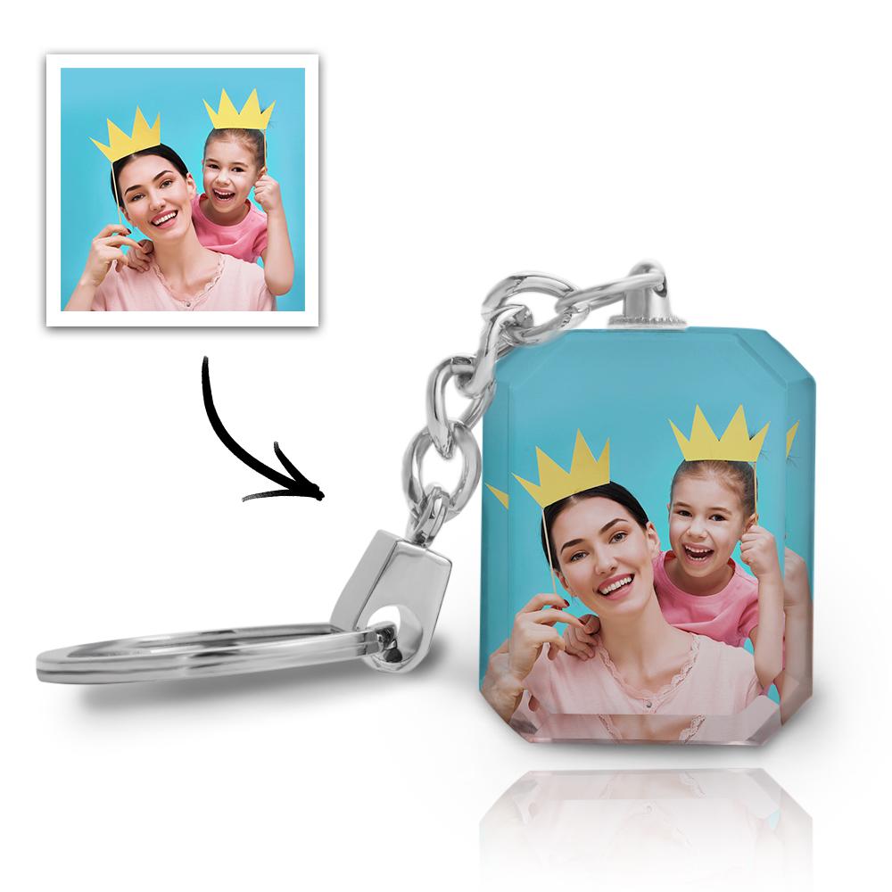 Personalisierter Schlüsselanhänger mit eigenem Foto - 2.5 x 3 cm