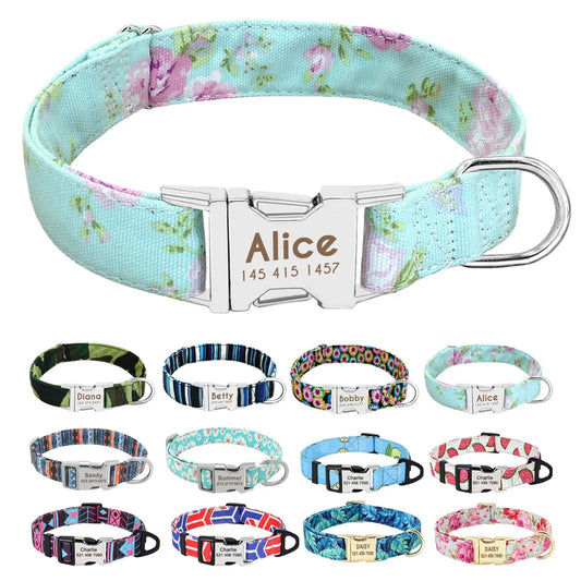 Personalisiertes Hundehalsband für Deinen Hund, das Sicherheit und Stil vereint -